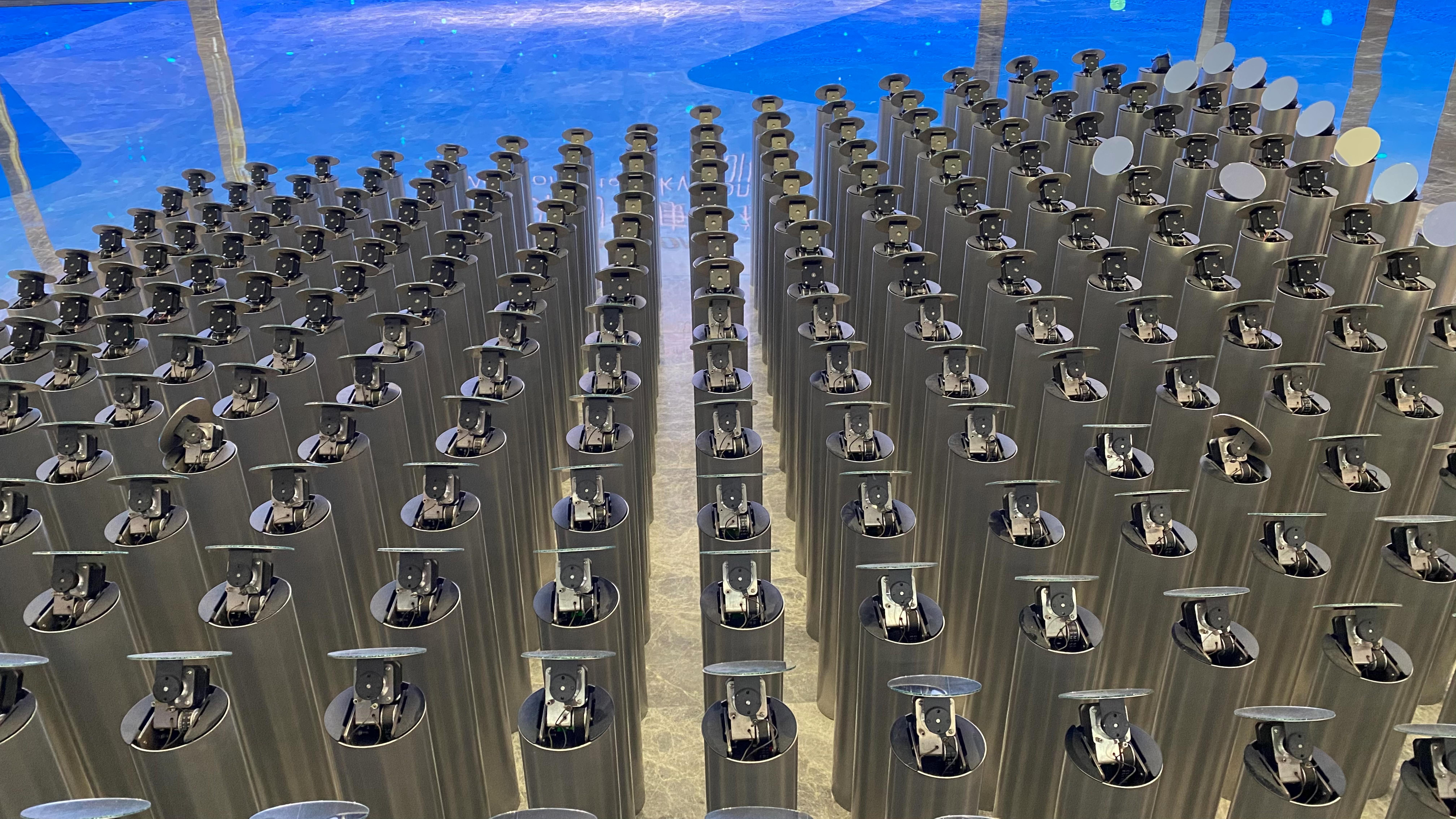 海康威视总部展厅序厅艺术装置 - 展示谷