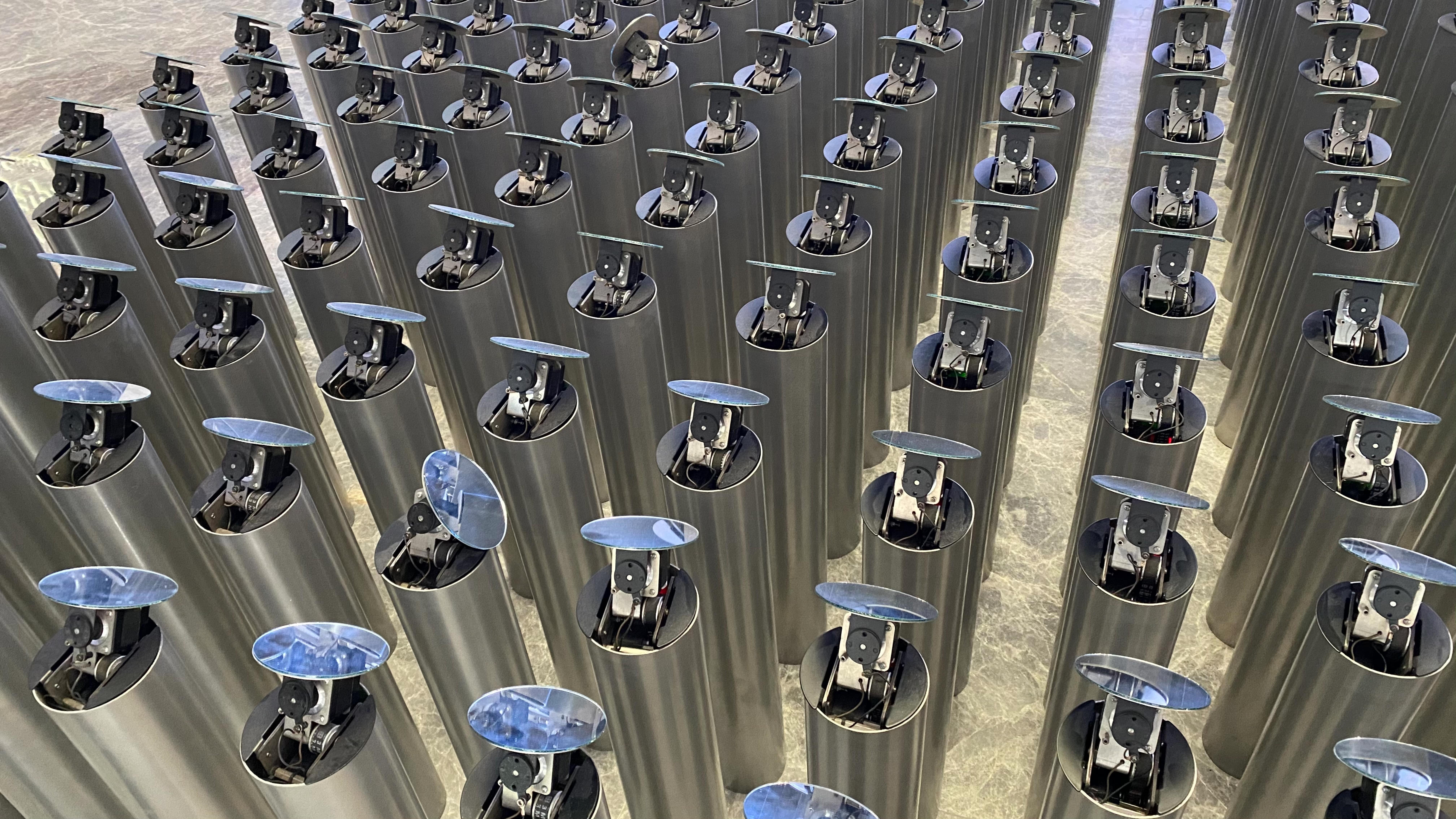 海康威视总部展厅序厅艺术装置 - 展示谷