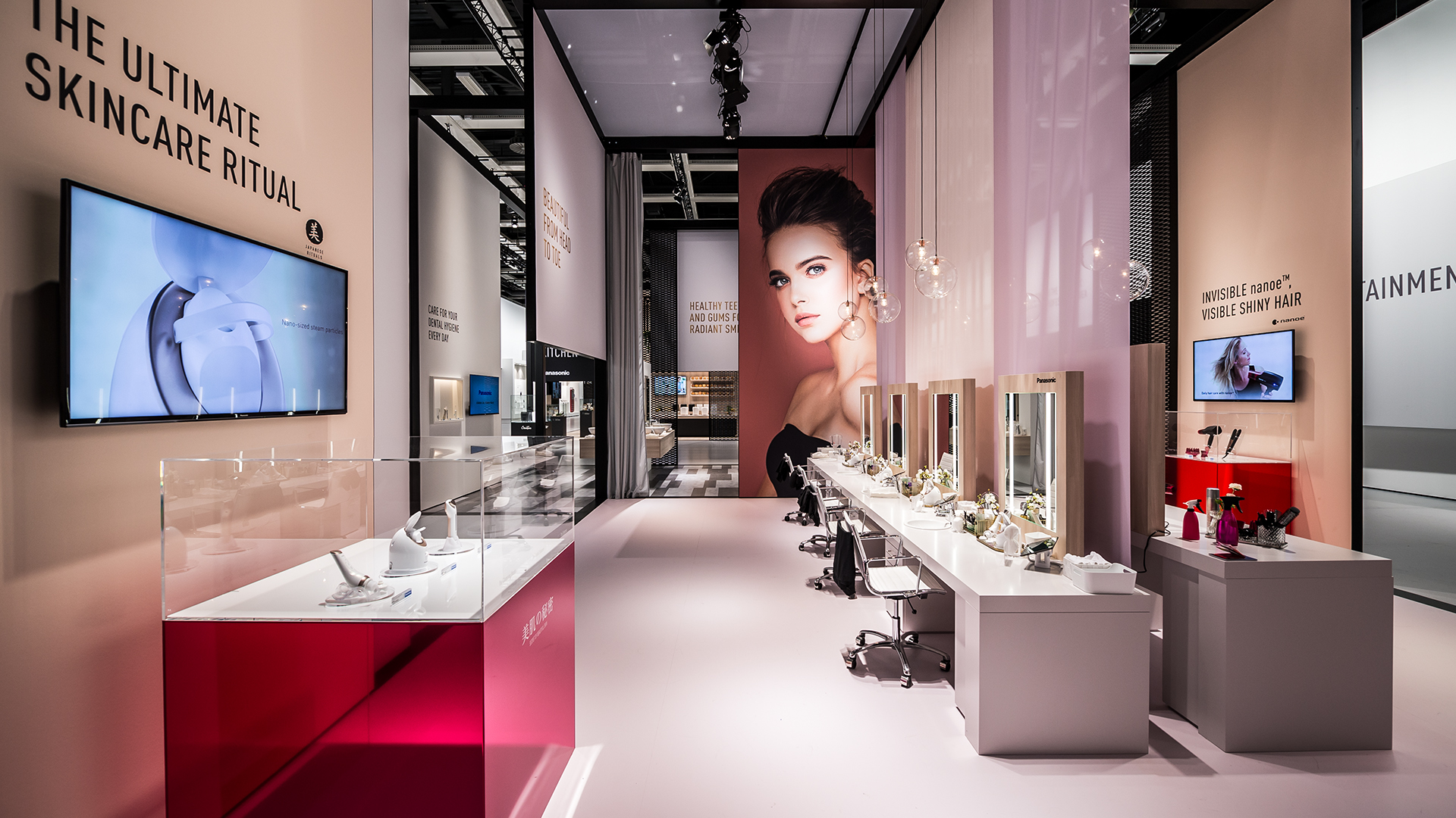 松下展台实拍照片 - 2018国际电子消费品展览会 - 展示谷