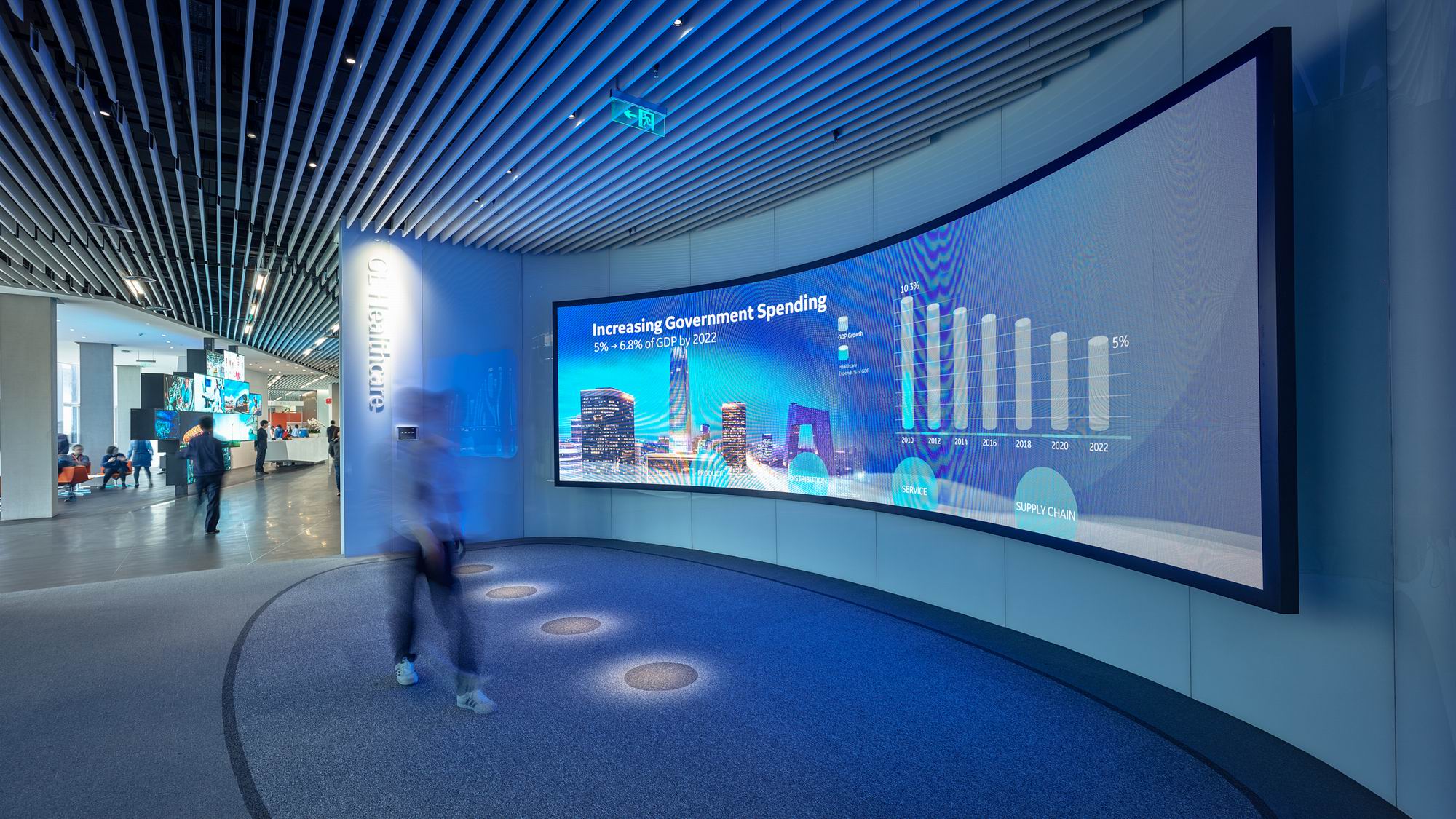 中国北京GE通用电气医疗展厅 实拍照片分享 - 展示谷